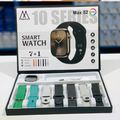 Max 52 Series 10 Smart Watch – 2.1″ Super AMOLED Display, 7-in-1 Straps, Bluetooth Calling, Wireless Charging & Fitness Tracker